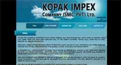 Desktop Screenshot of kopakimpex.com